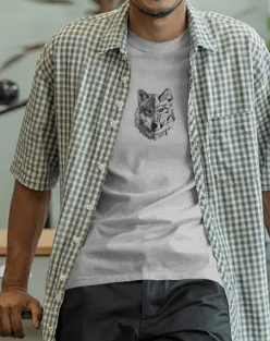 Minimal Wolf oversized T-shirt